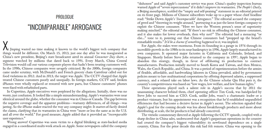 Apple in China - The Capture of the World’s Greatest Company