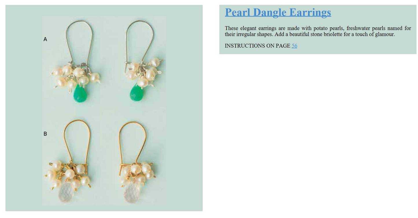 Boutique Wire Jewelry - Easy-To-Make Step-by-Step Projects (Digital book)