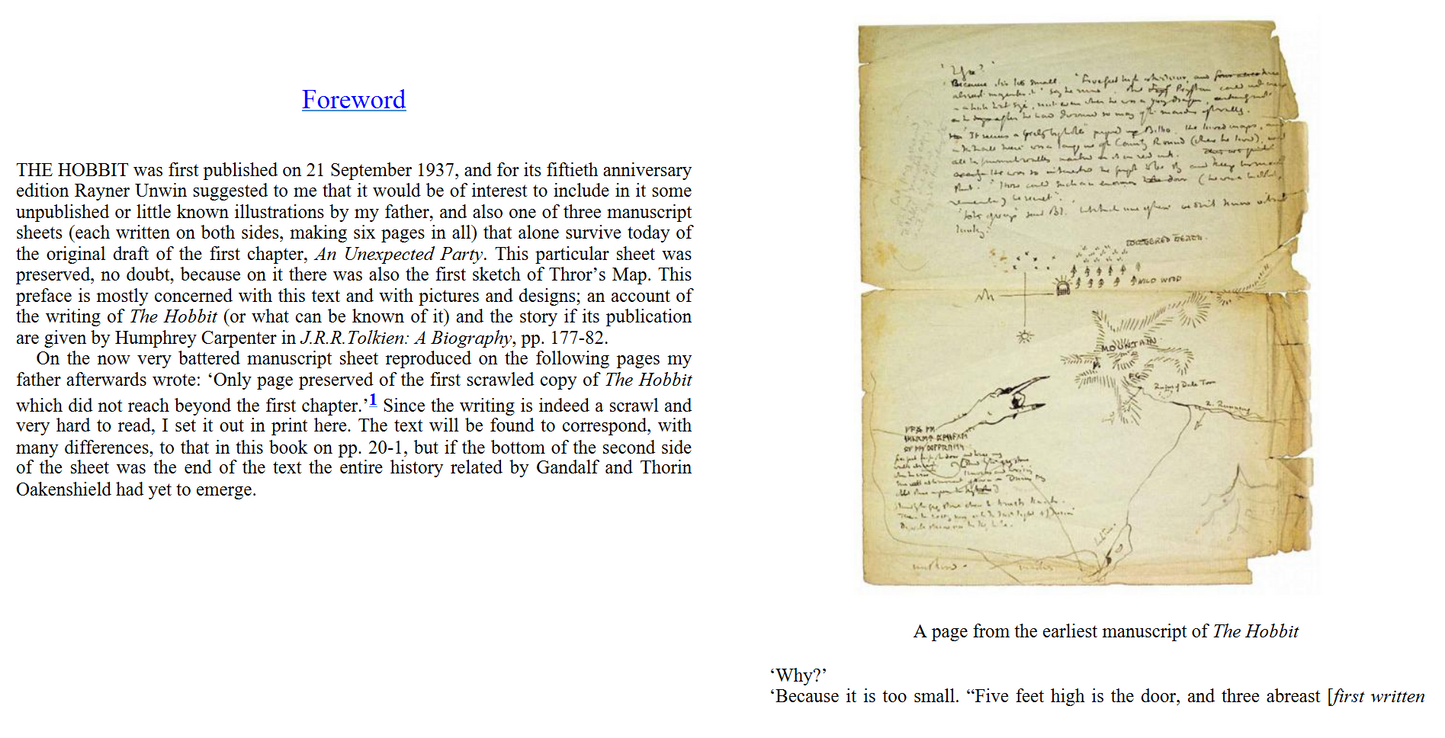 The Hobbit (Enhanced Edition): The Classic Bestselling Fantasy Novel (Digital book)