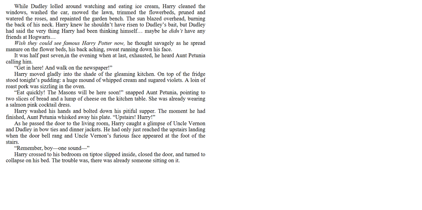 Harry Potter and the Chamber of Secrets (Digital book)