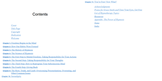 Close Your Eyes, Get Free (Digital book)