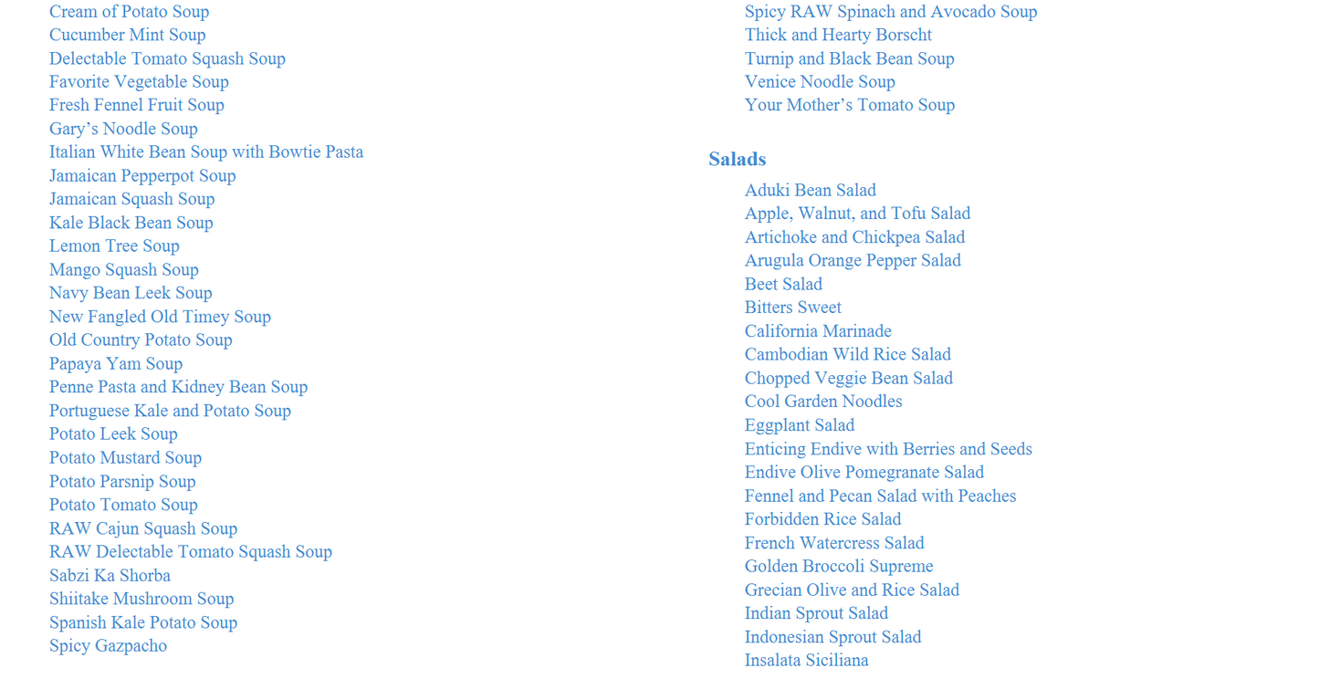 Curing the incurable -cook book- (Digital book)