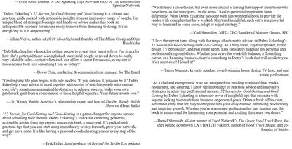 52-secrets for goal setting and goal getting (Digital book)