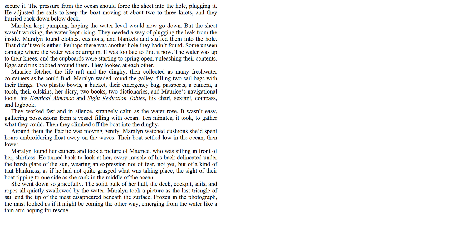 A Marriage at Sea: A True Story of Love, Obsession, and Shipwreck (Digital book)