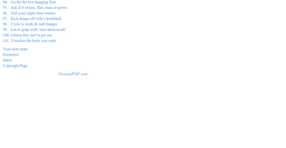 101 Habits to Lose Weight -Simple changes for long term weight loss increased energy and a positive mindset- (Digital book)