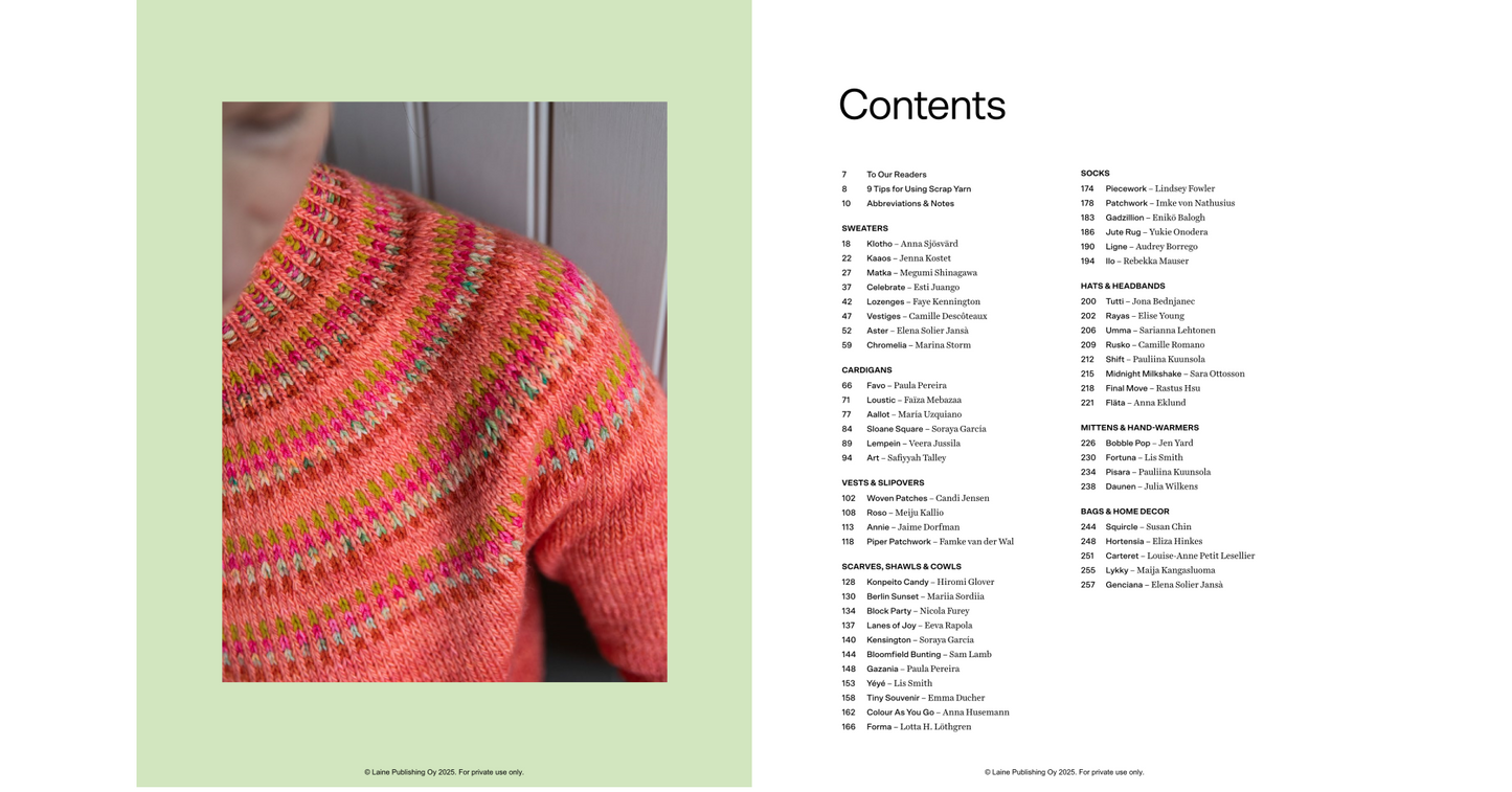 52 Weeks of Scrap Yarn: Projects for Crafters (Digital book)