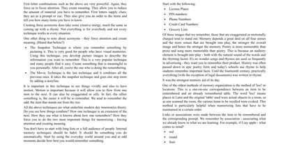 Computer Memory - Develop A Computer Like Memory In 5 Minutes A Day (Digital book)