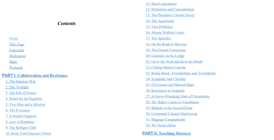 Destination Casablanca - Exile, Espionage, and the Battle for North Africa in World War II (Digital book)