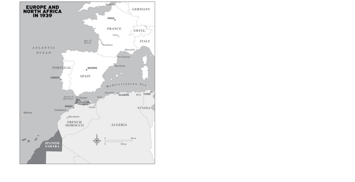 Destination Casablanca - Exile, Espionage, and the Battle for North Africa in World War II (Digital book)