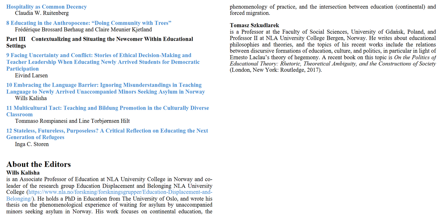 Educating the Next Generation - Reflections on Crises, Migration, and Education by Wills Kalisha, Tomasz Szkudlarek (Digital book)