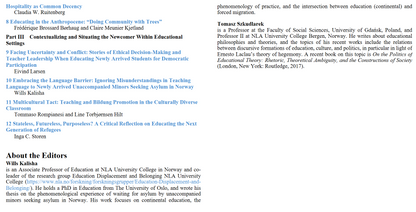 Educating the Next Generation - Reflections on Crises, Migration, and Education by Wills Kalisha, Tomasz Szkudlarek (Digital book)