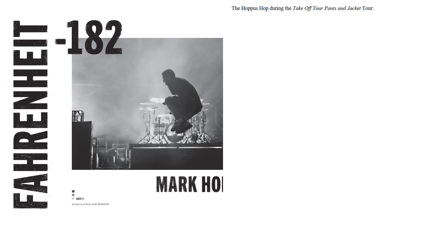 Fahrenheit-182 - A Memoir by Mark Hoppus (Digital book)