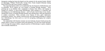 Bibliotherapy - The Healing Power of Reading by Bijal Shah (Digital book)