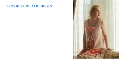 Romantic Knits - 16 Knitting Patterns for Blouses, Cardigans and Other Elegant Knitwear (Digital book)