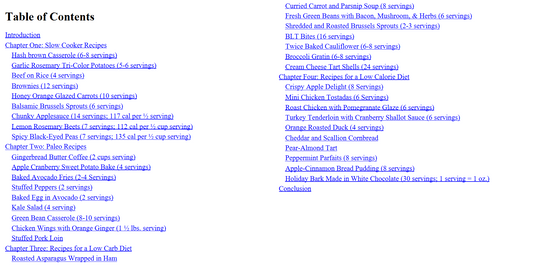Holiday Recipes - Easy and Healthy Low Carb, Paleo, Slow Cooker Recipes for Your Best Holidays (Digital book)