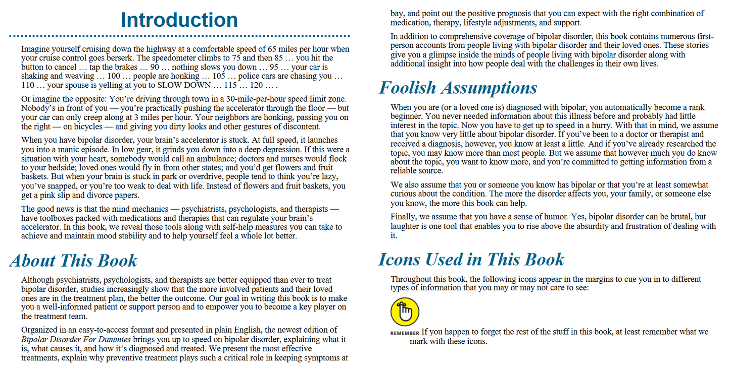 Bipolar Disorder For Dummies, 4th Edition (Digital book)