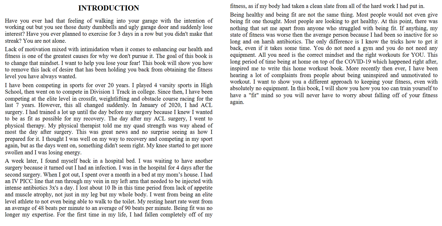 Fitness - The Home Workout Solution - The Most Effective Permanent Solution to Long Term Fitness (Digital book)