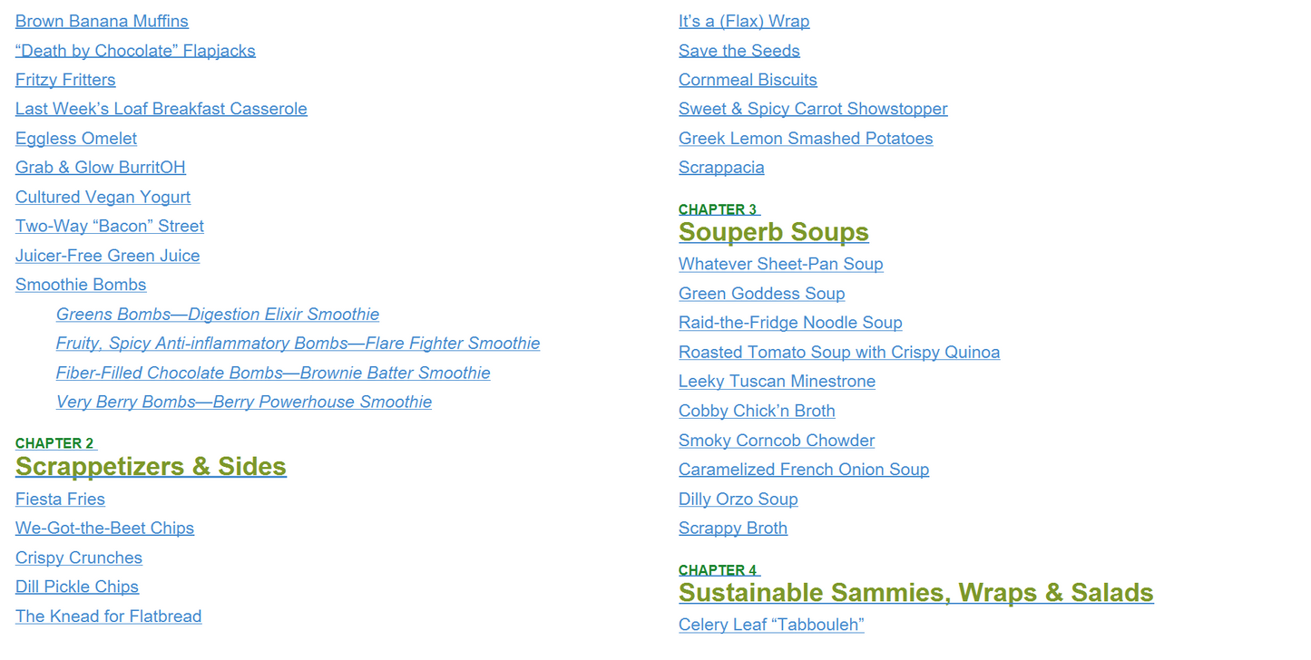 PlantYou - Scrappy Cooking - 140+ Plant-Based Zero-Waste Recipes That Are Good for You, Your Wallet, and the Planet (Digital book)