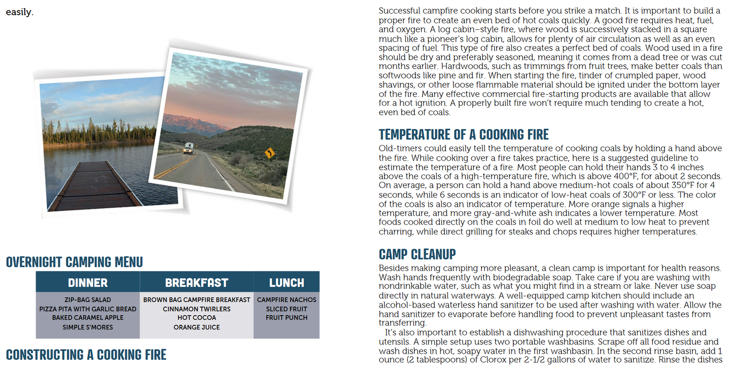 Hungry Campers - Cooking Outdoors for 1 to 100 (Digital book)