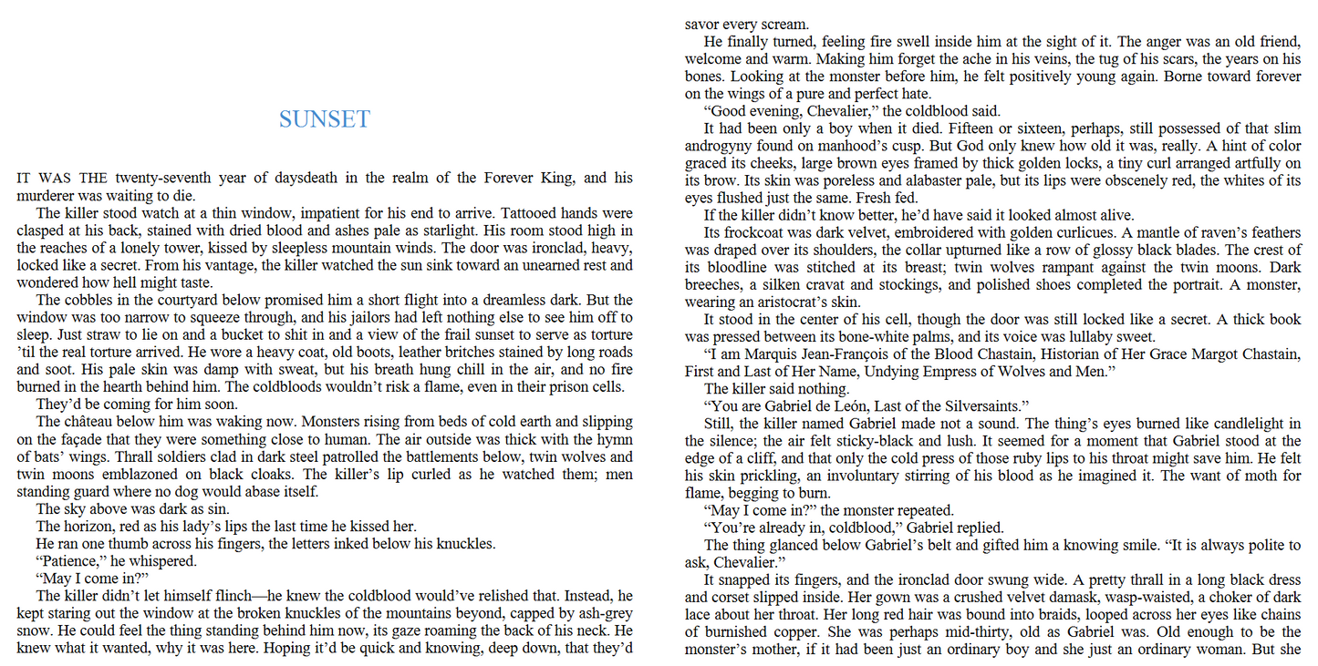 Empire of the vampire (Digital book)