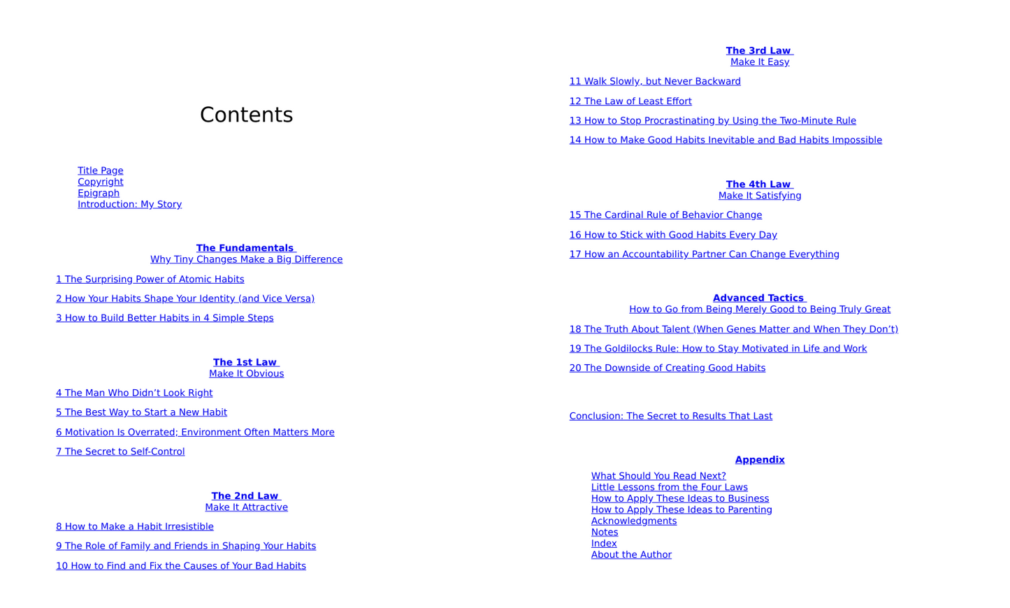 Atomic habits (Digital book)