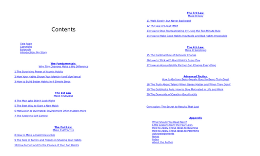 Atomic habits (Digital book)