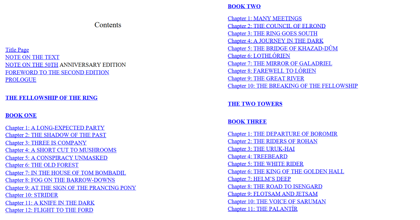 The Lord of the Rings Illustrated by the author J.R.R. Tolkien (6 digital books)