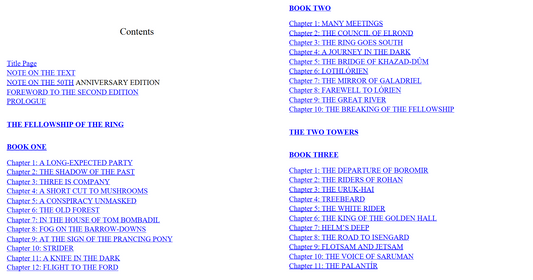 The Lord of the Rings Illustrated by the author J.R.R. Tolkien (6 digital books)