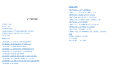 The Fellowship of the Ring (The Lord of the Rings, Part 1) (Digital book)