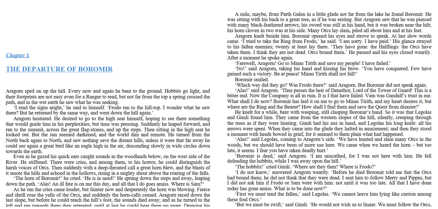 The Two Towers (The Lord of the Rings, Part 2) (Digital book)