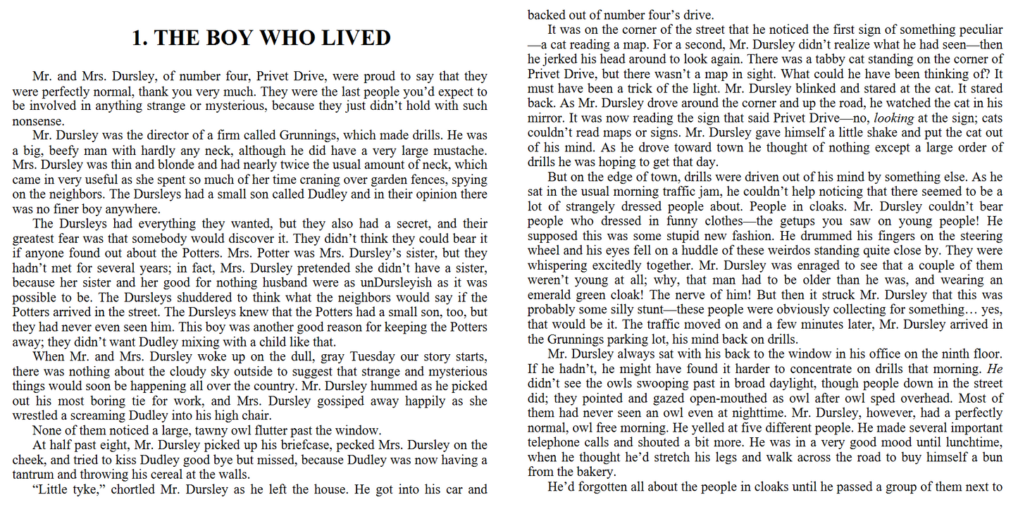 Harry Potter and the Sorcerer's Stone (Digital book)