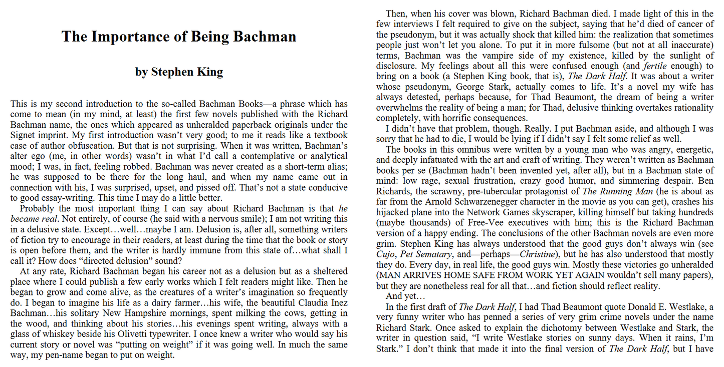 Stephen King -The Running Man- (Digital book)