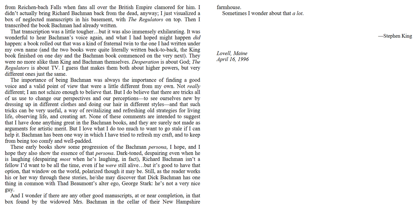 Stephen King -The Running Man- (Digital book)