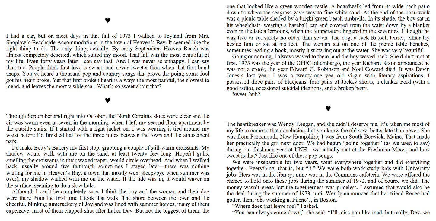 Stephen king -Joyland- (Digital book)