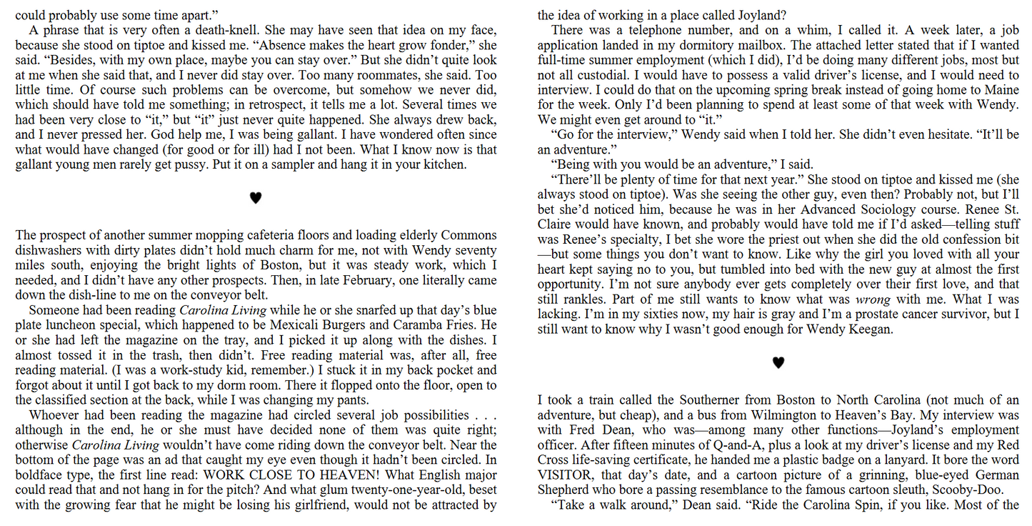 Stephen king -Joyland- (Digital book)