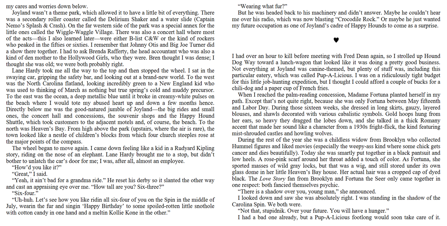 Stephen king -Joyland- (Digital book)