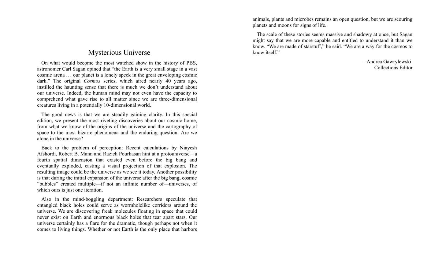 wonders of the cosmos by Scientific American (Digital book)