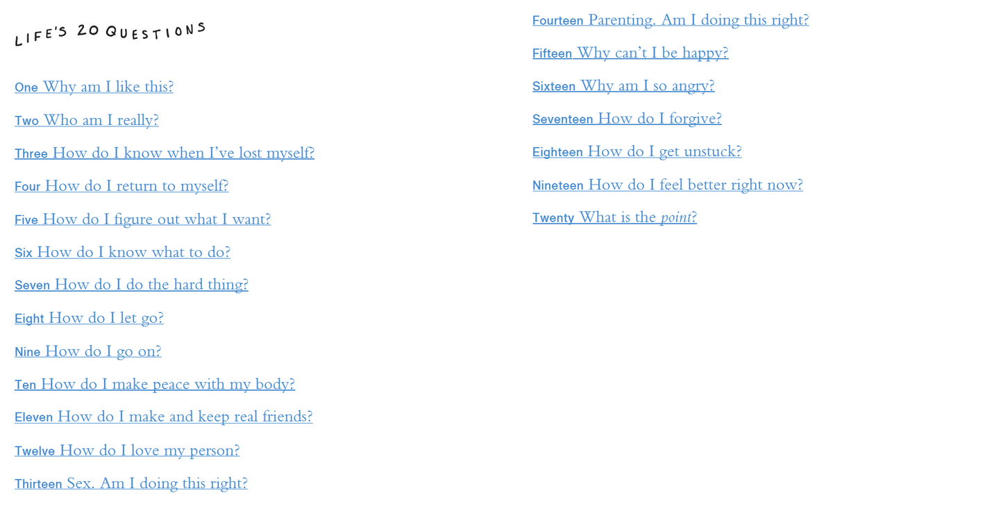 We Can Do Hard Things: Answers to Life's 20 Questions (Digital book)