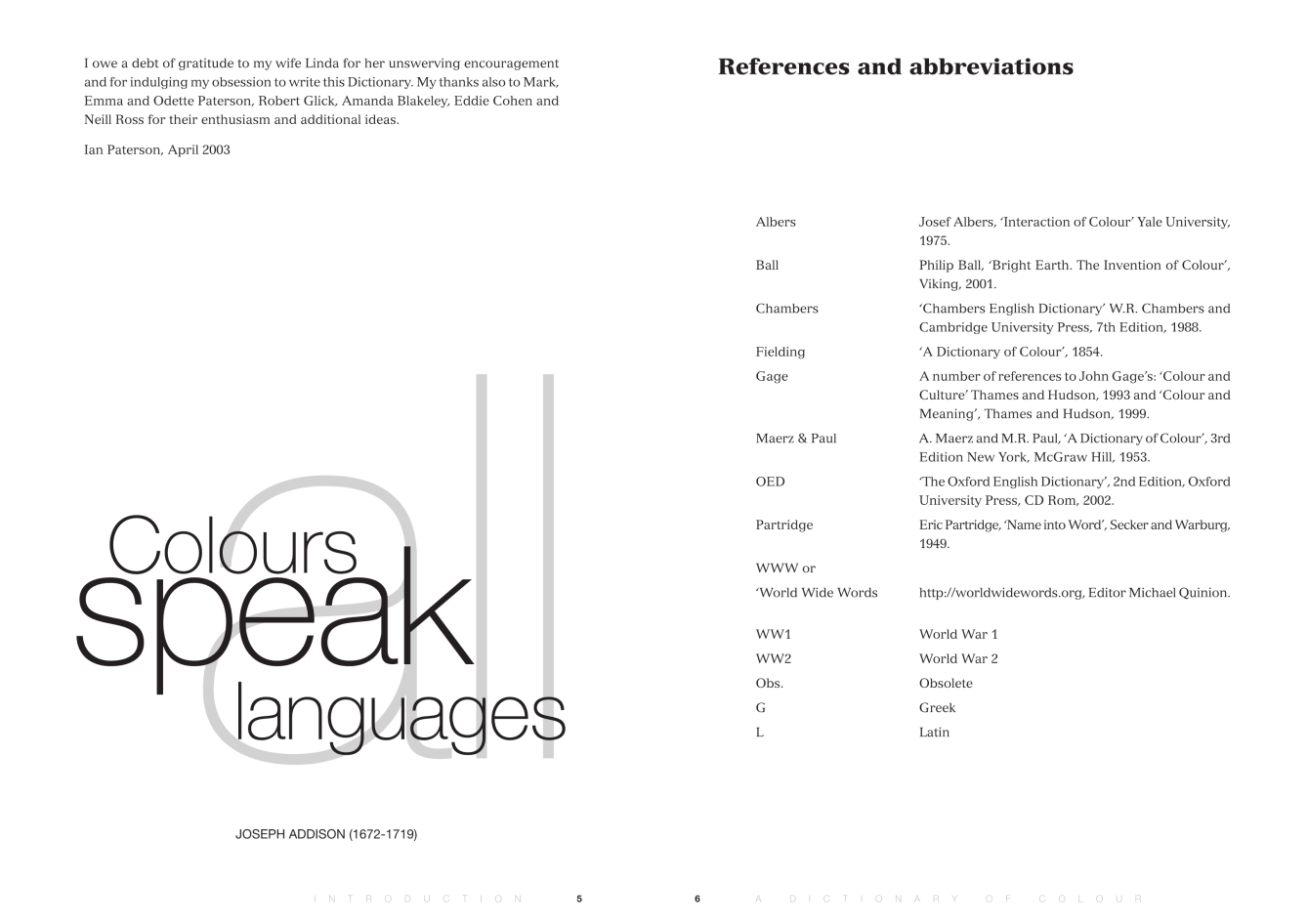 A dictionary of colour by Ian Paterson (Digital book)