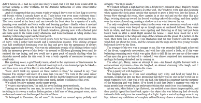The great Gatsby by Scott Fitzgerald (Digital book)