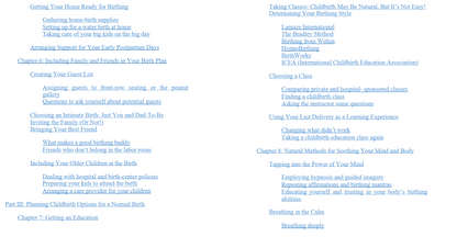 Birth Plans For Dummies (Digital Book)