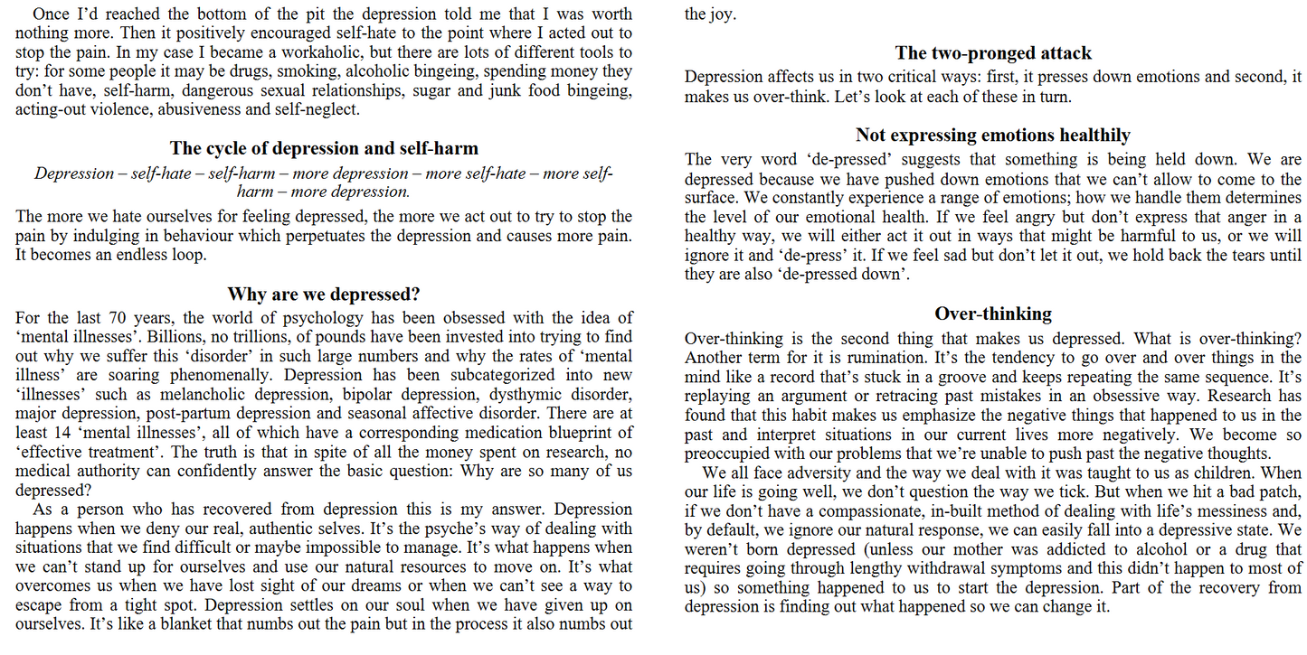 Beat Depression Fast: 10 Steps to a Happier You Using Positive Psychology (Digital Book)