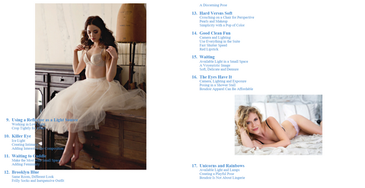 The Boudoir Photography Cookbook - 60 Recipes for Tempting Photos (Digital book)