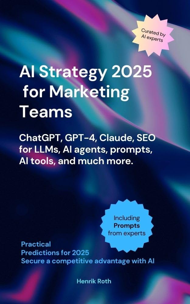 AI strategy 2025 for maketing teams (Digital book)