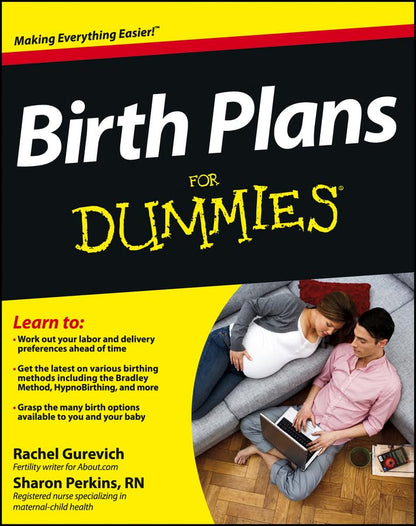 Birth Plans For Dummies (Digital Book)